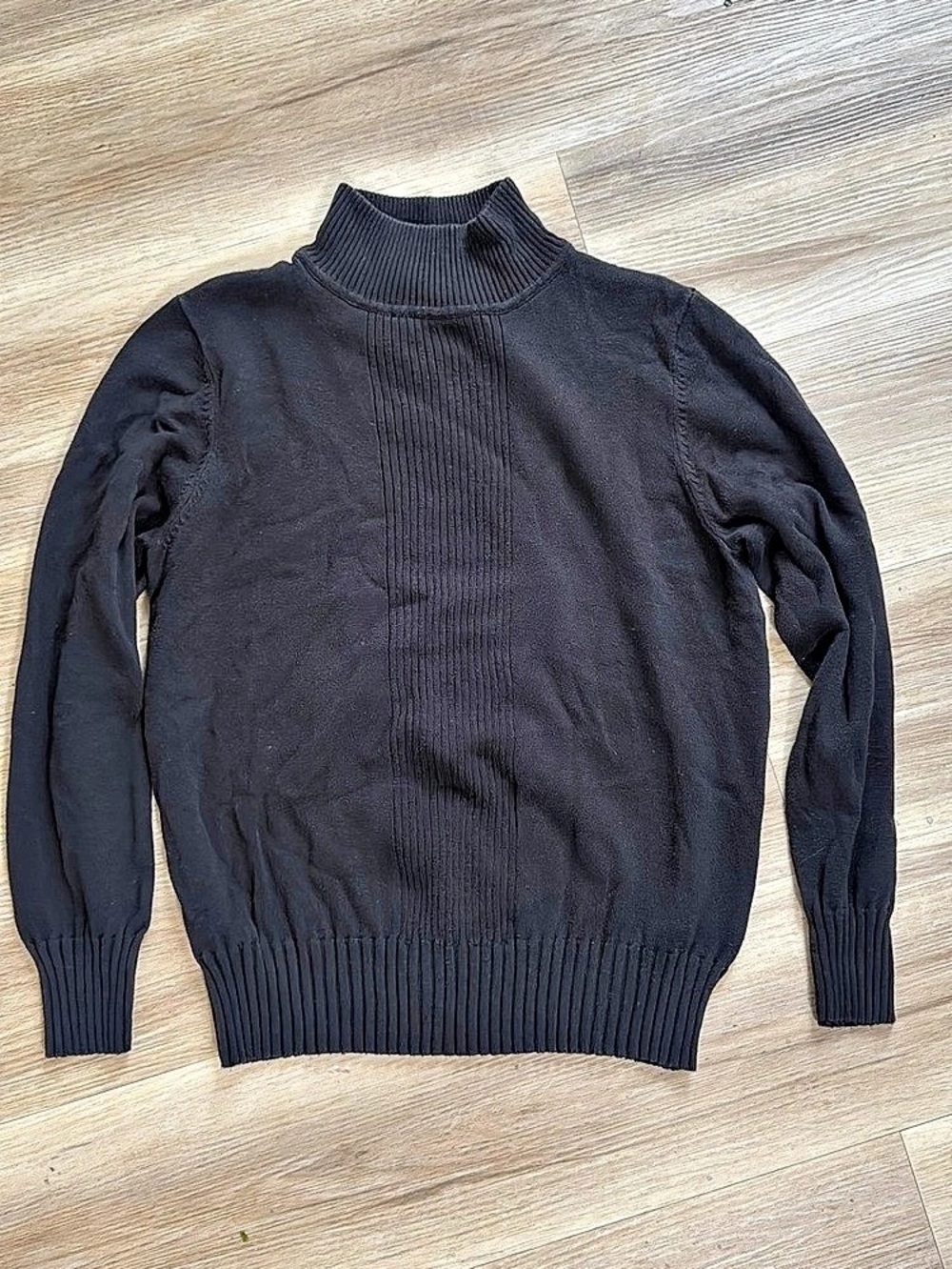 dressbarn Black Turtleneck Size Medium Like New